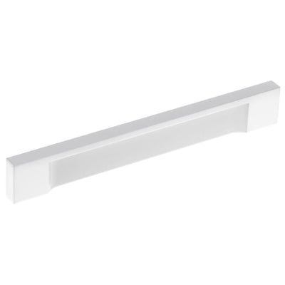 Contemporary Pull, 5-1/16" Center-to-Center, White alt 0