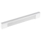 Contemporary Pull, 5-1/16" Center-to-Center, White alt 0
