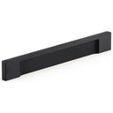 Contemporary Pull, 5-1/16" Center-to-Center, Brushed Black alt 0