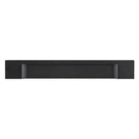 Contemporary Pull, 5-1/16" Center-to-Center, Brushed Black alt 0