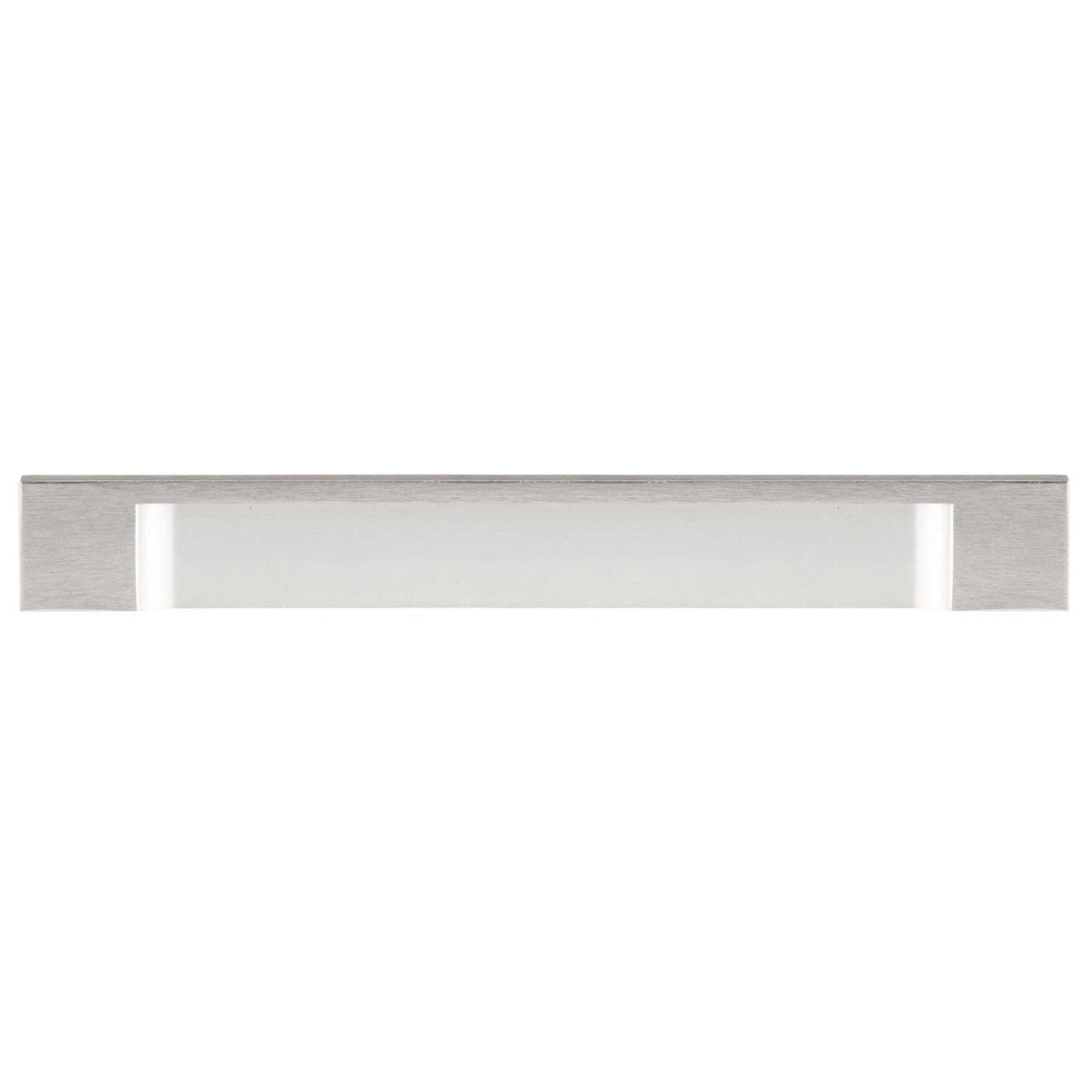 Contemporary Pull, 6-5/16" Center-to-Center, Stainless Steel alt 0