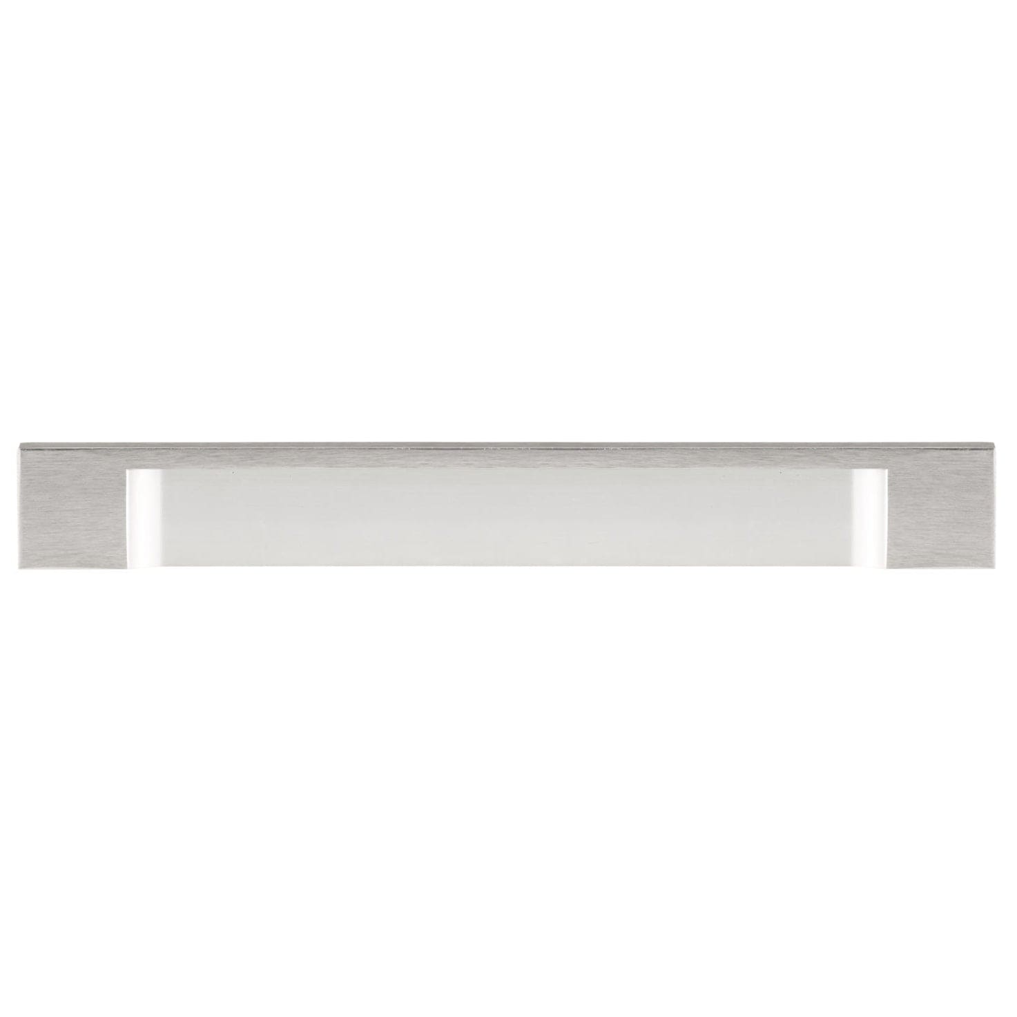 Contemporary Pull, 6-5/16" Center-to-Center, Stainless Steel alt 0