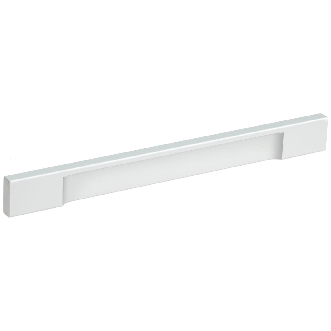 Contemporary Pull, 7-9/16" Center-to-Center, Aluminum alt 0