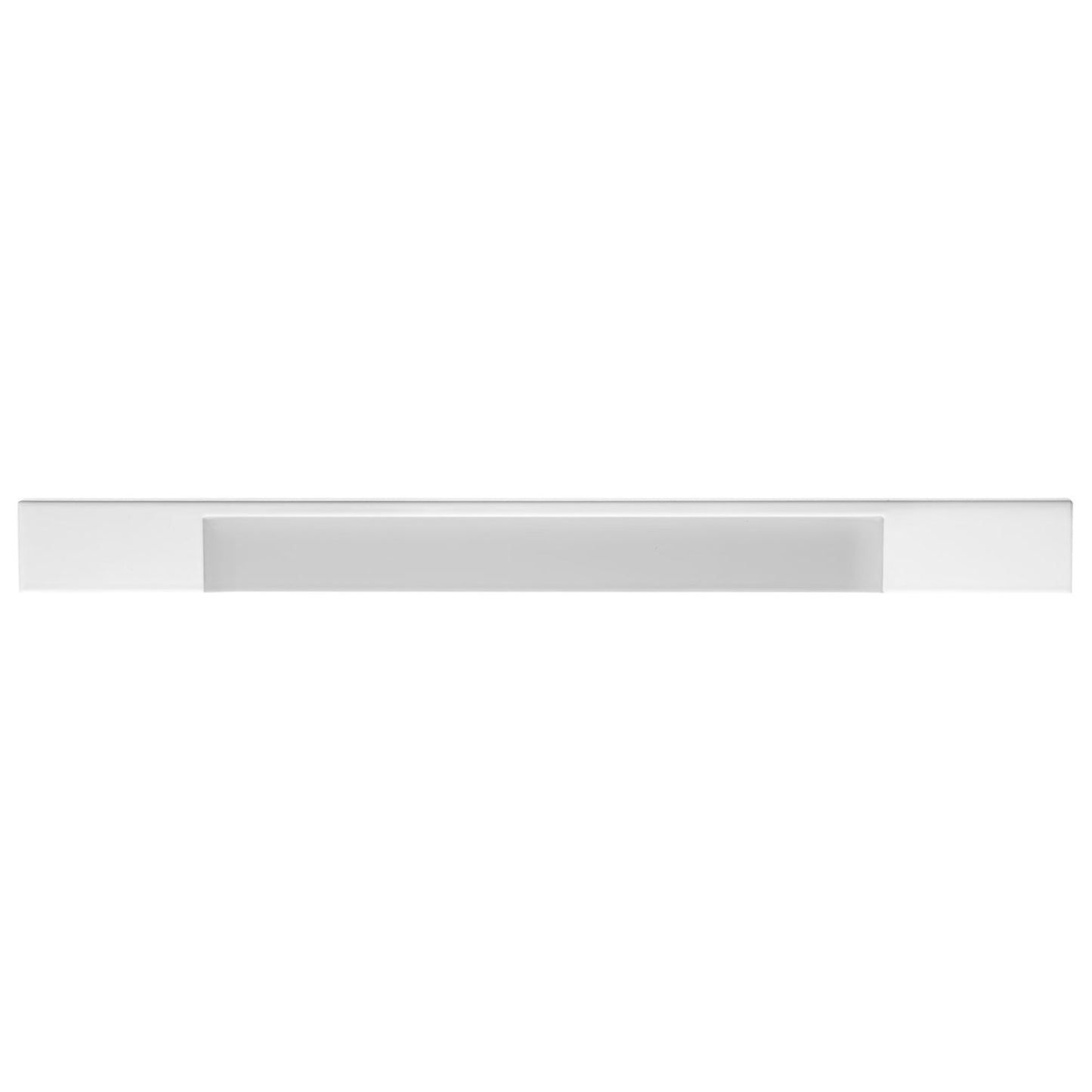 Contemporary Pull, 8-13/16" Center-to-Center, White alt 0