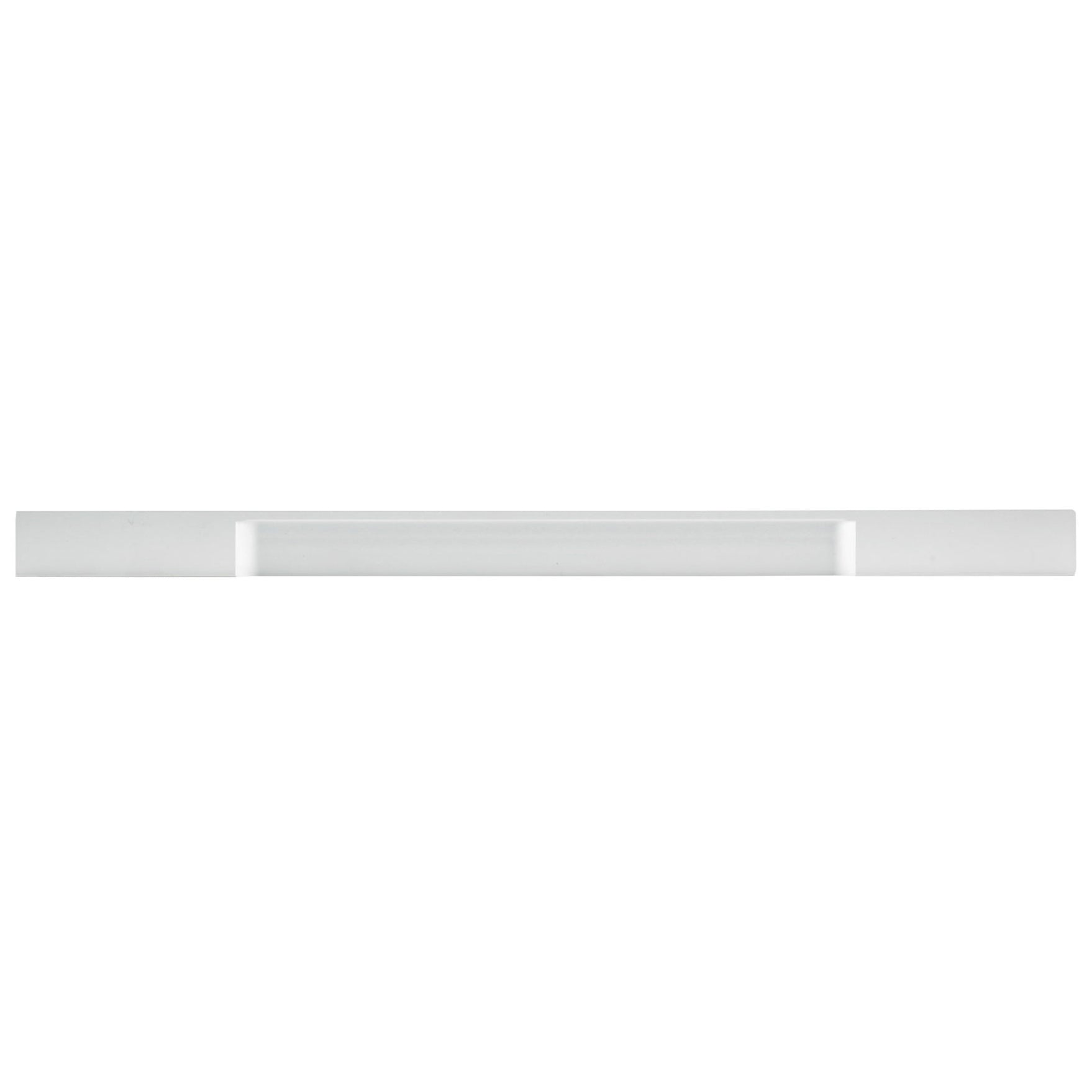 Contemporary Pull, 12-5/8" Center-to-Center, Aluminum alt 0