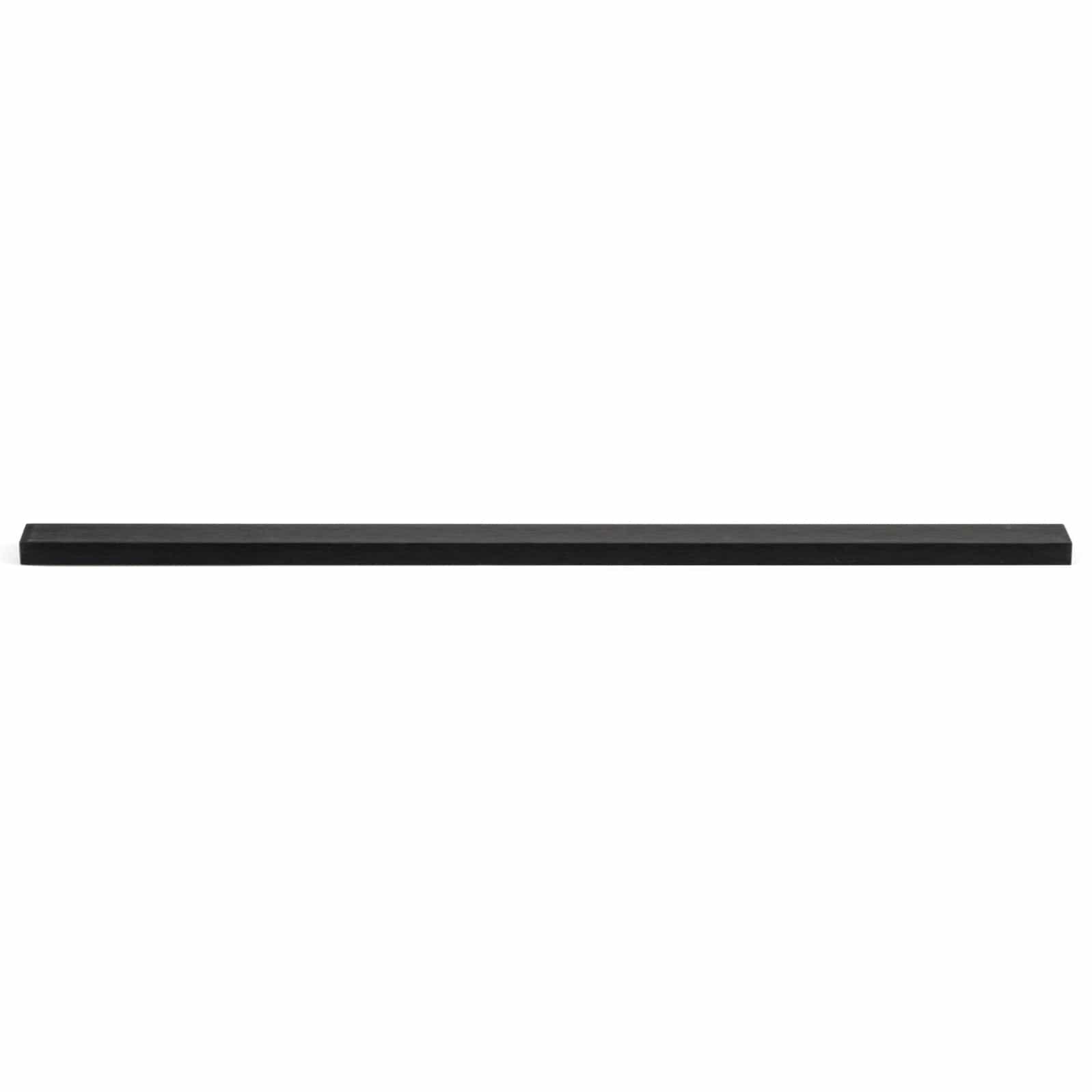 Contemporary Pull, 12-5/8" Center-to-Center, Brushed Black alt 0