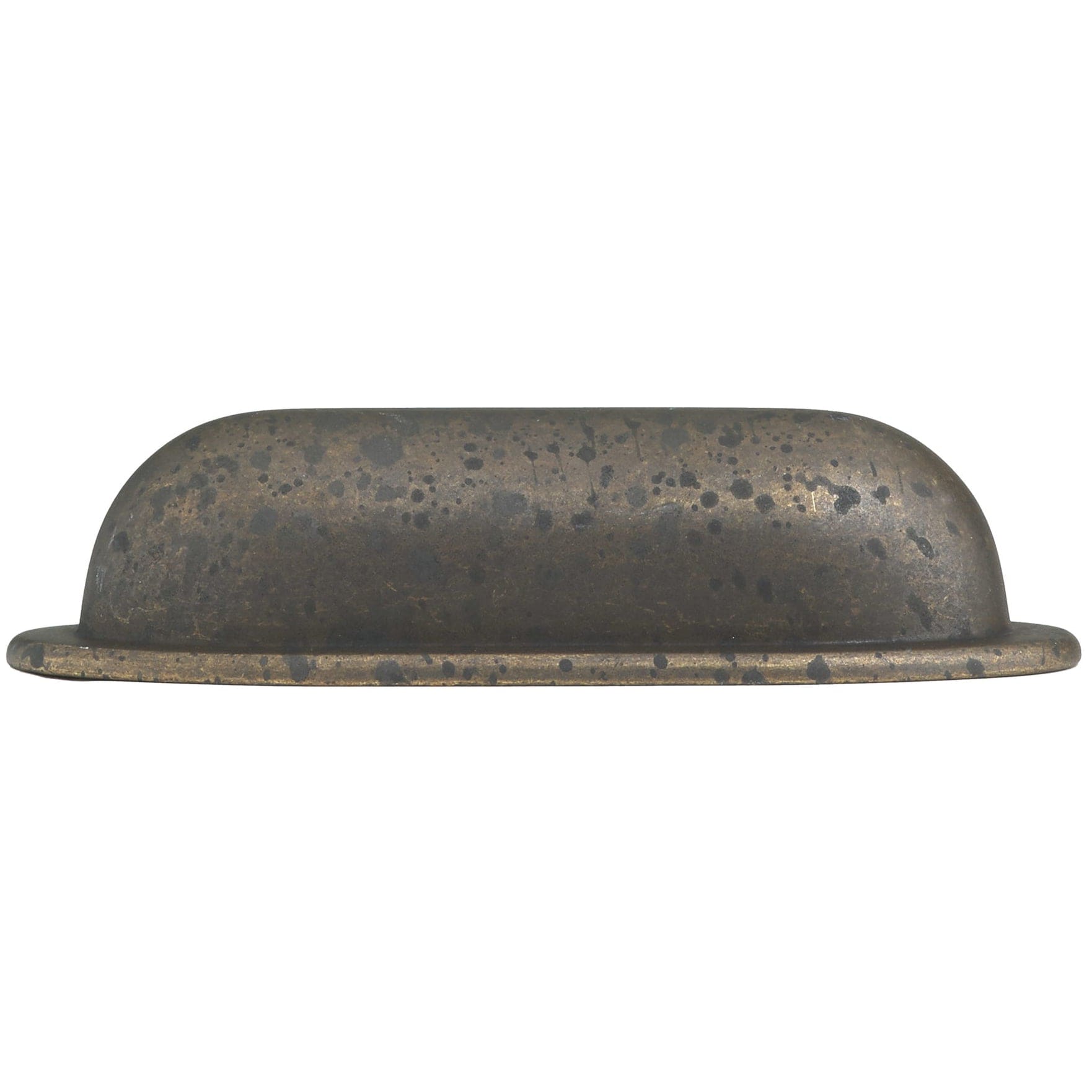 Traditional Cup Pull, 2-1/2" Center-to-Center, Spotted Bronze alt 0