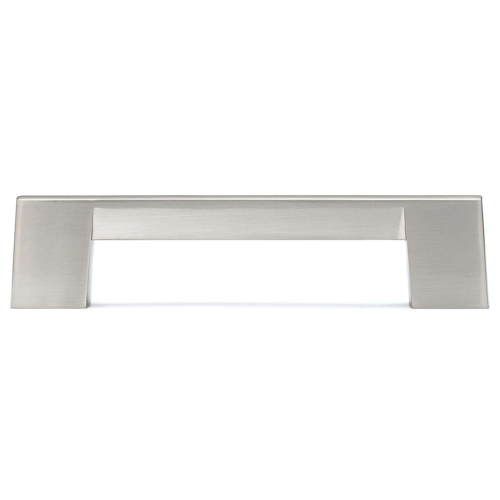 Contemporary Pull, 5-1/16" Center-to-Center, Brushed Nickel alt 0