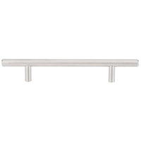 Contemporary Pull, 5-1/16" Center-to-Center, Stainless Steel alt 0