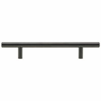 Contemporary Pull, 7-9/16" Center-to-Center, Matte Black alt 0