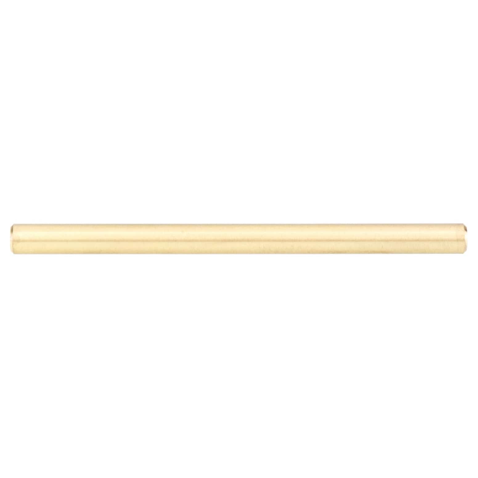 Contemporary Pull, 3-3/4" Center-to-Center, Satin Brass alt 0