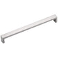 Contemporary Pull, 10-1/8" Center-to-Center, Polished Stainless Steel alt 0