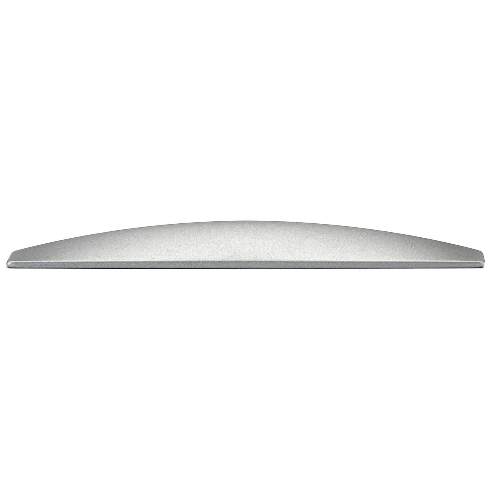 Contemporary Cup Pull, 3-3/4" Center-to-Center, Satin Chrome alt 0