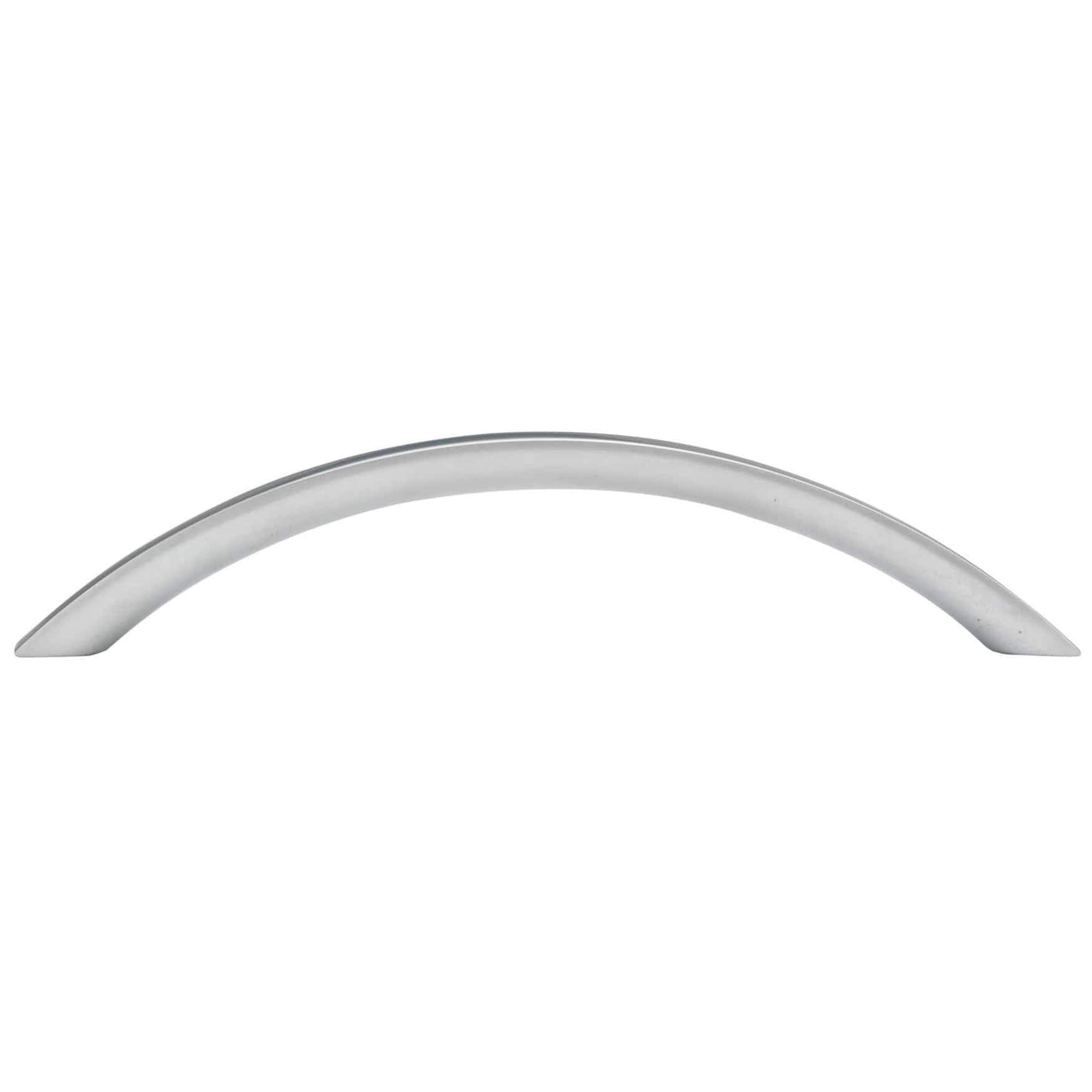 Contemporary Cup Pull, 5-1/16" Center-to-Center, Matte Nickel alt 0