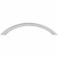 Contemporary Cup Pull, 5-1/16" Center-to-Center, Matte Nickel alt 0