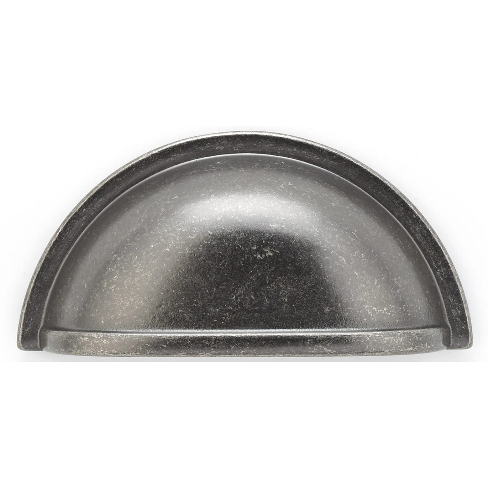Traditional Cup Pull, 3" Center-to-Center, Pewter alt 0