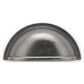 Traditional Cup Pull, 3" Center-to-Center, Pewter alt 0