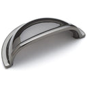 Traditional Cup Pull, 3" Center-to-Center, Black Nickel alt 0