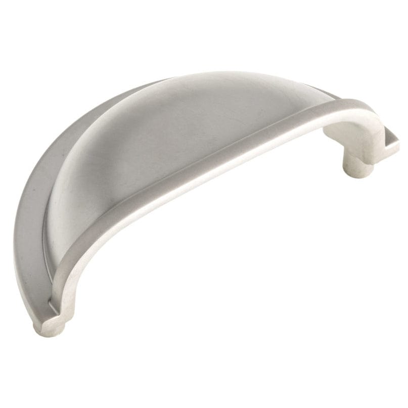 Traditional Pull, 3" Center-to-Center, Matte Nickel alt 0