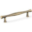 Traditional Pull, 3-3/4" Center-to-Center, Antique English alt 0