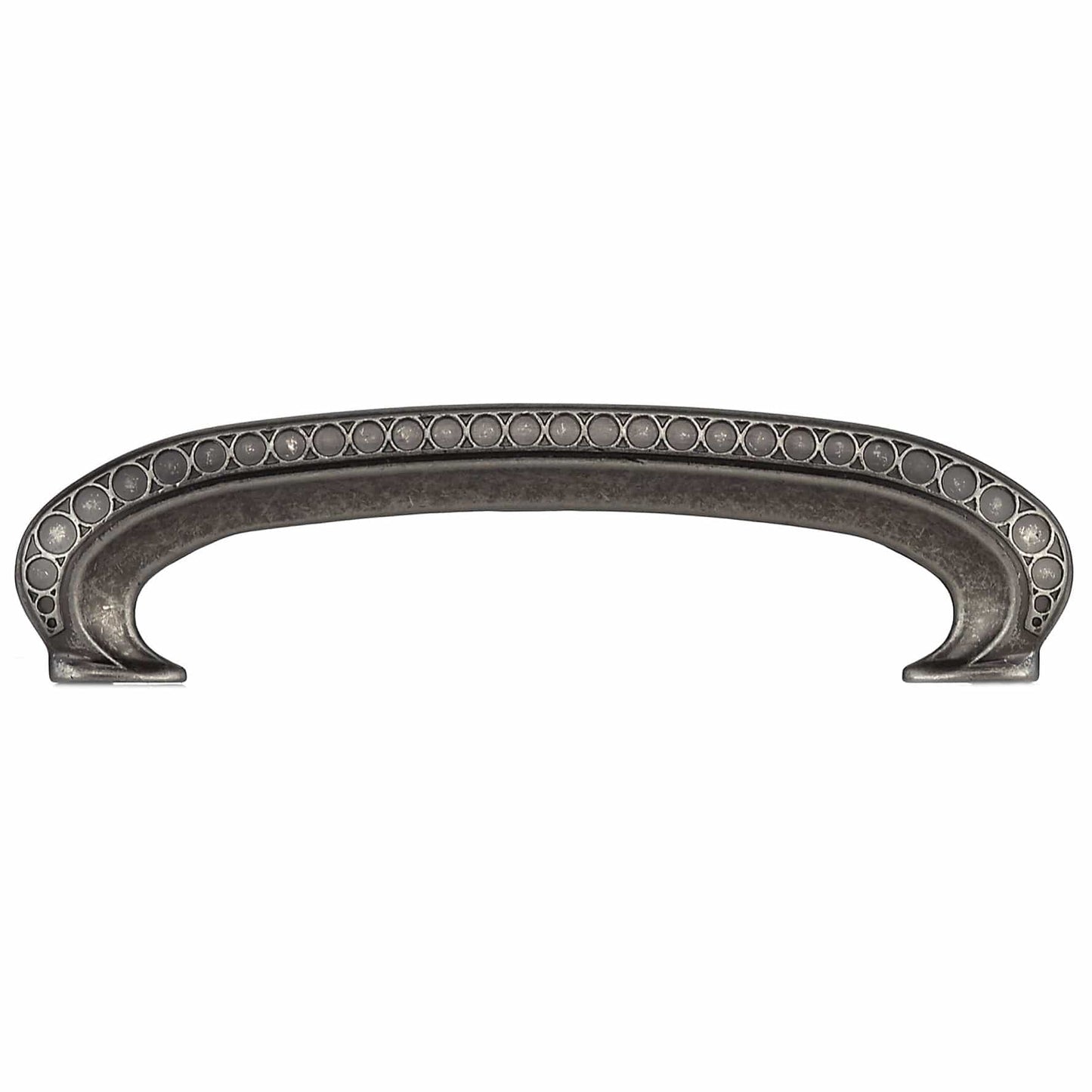 Traditional Pull, 3-3/4" Center-to-Center, Pewter alt 0