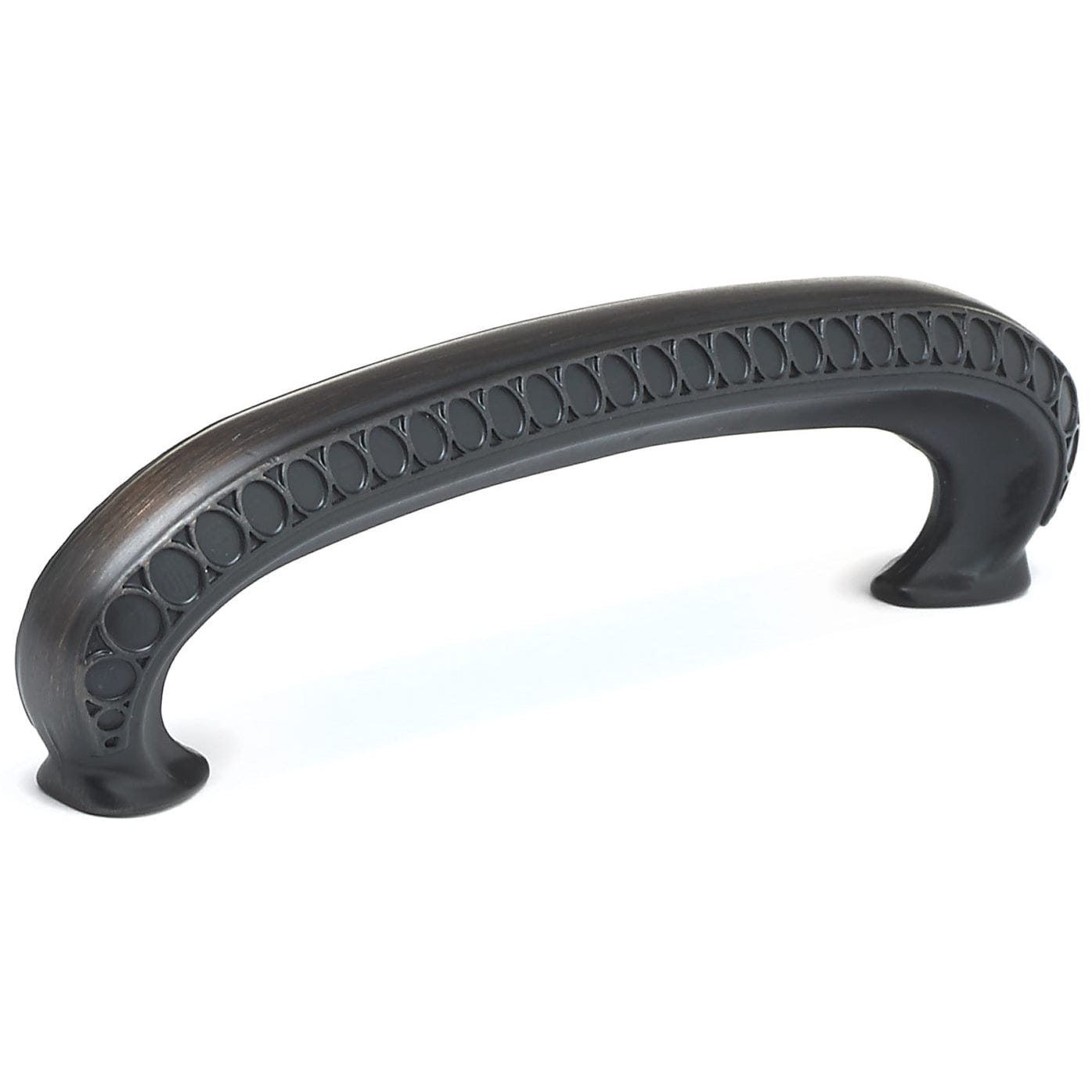Traditional Pull, 3-3/4" Center-to-Center, Brushed Oil-Rubbed Bronze alt 0
