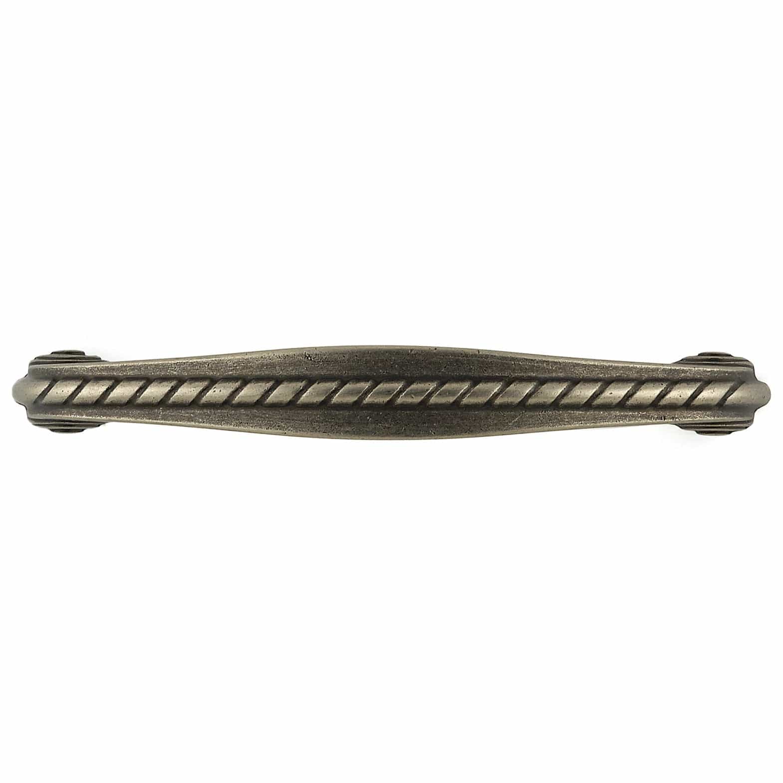 Traditional Pull, 3-3/4" Center-to-Center, Pewter alt 0