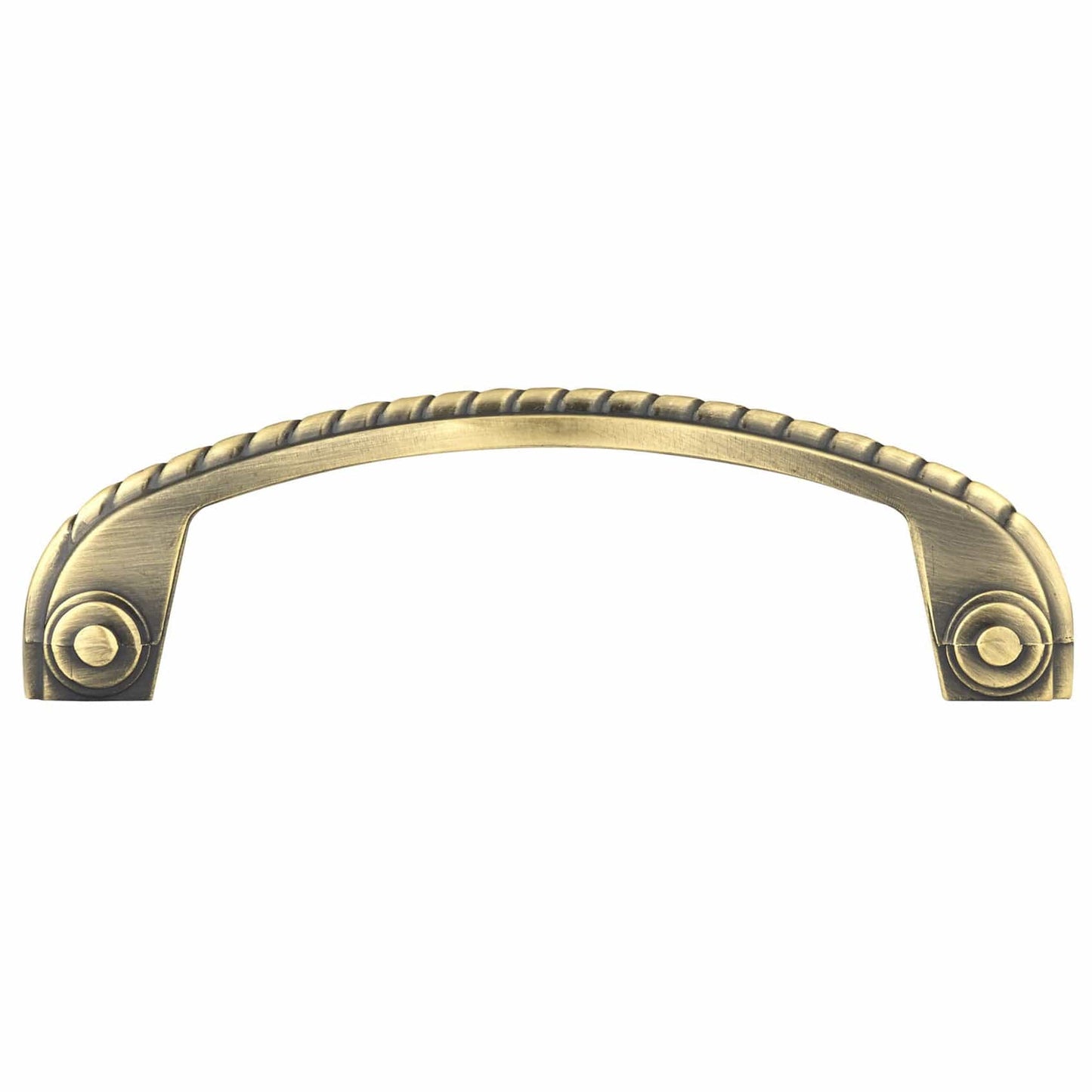 Traditional Pull, 3-3/4" Center-to-Center, Antique English alt 0