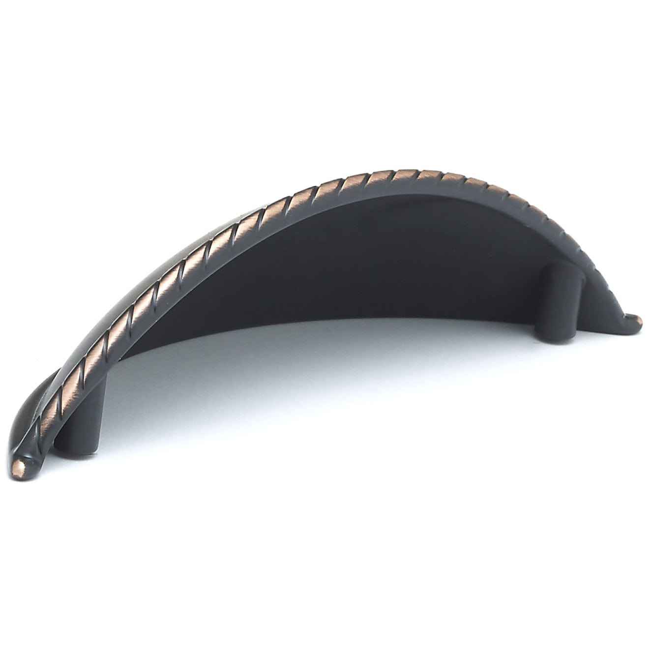 Traditional Pull, 3-3/4" Center-to-Center, Brushed Oil-Rubbed Bronze alt 0
