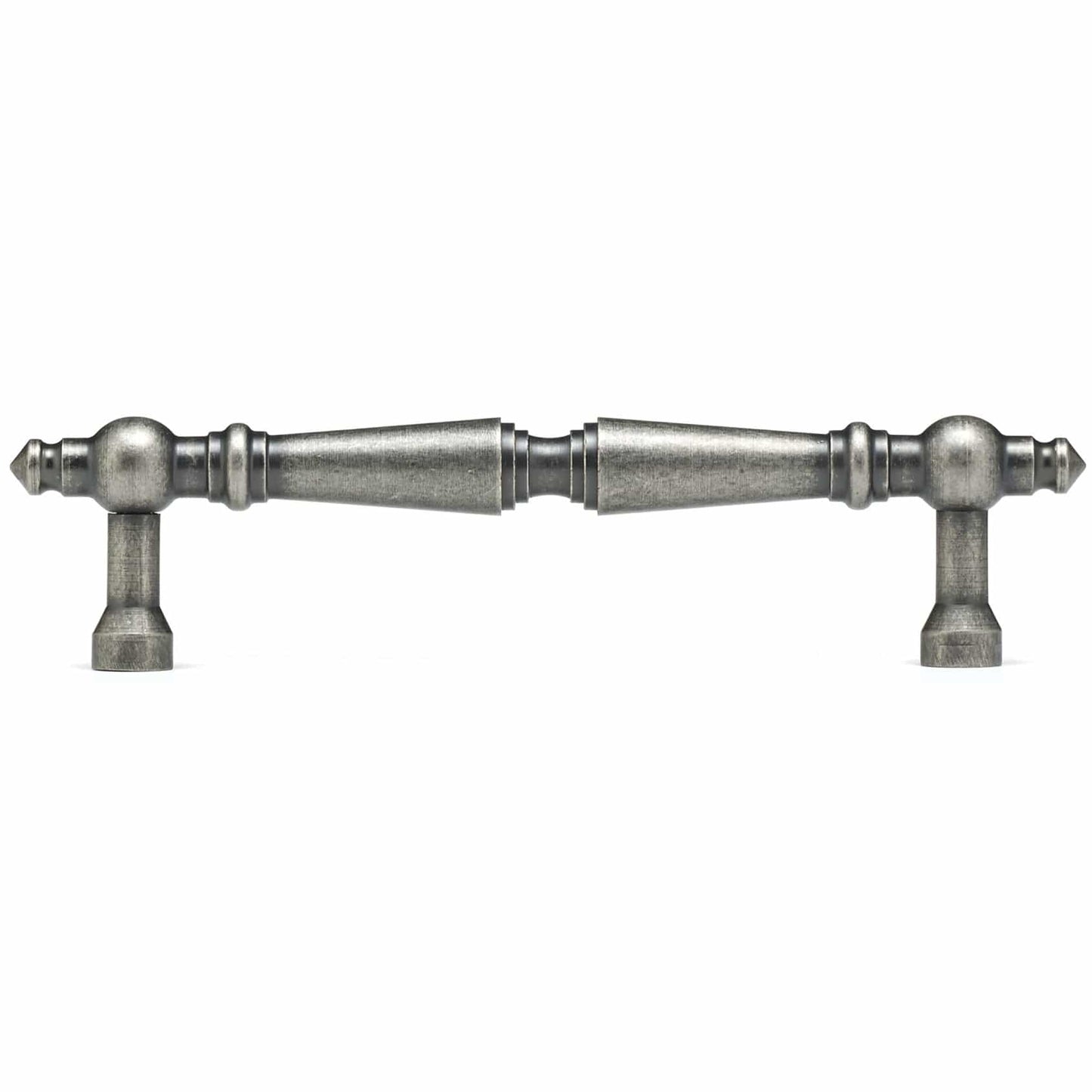 Traditional Pull, 3-3/4" Center-to-Center, Pewter alt 0