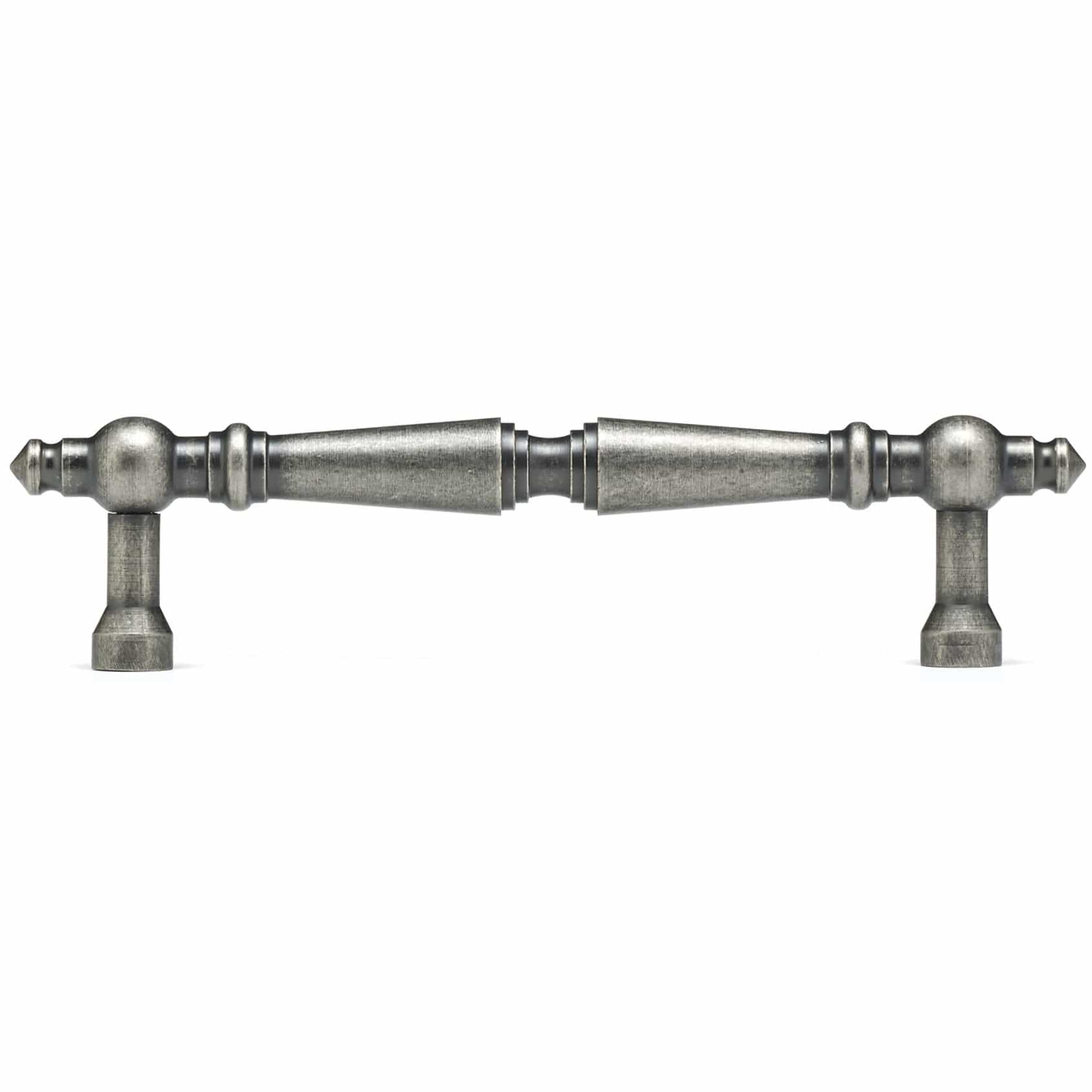 Traditional Pull, 3-3/4" Center-to-Center, Pewter alt 0