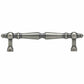 Traditional Pull, 3-3/4" Center-to-Center, Pewter alt 0