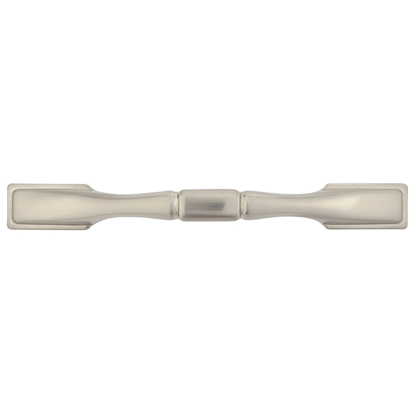 Traditional Pull, 3" Center-to-Center, Brushed Nickel alt 1