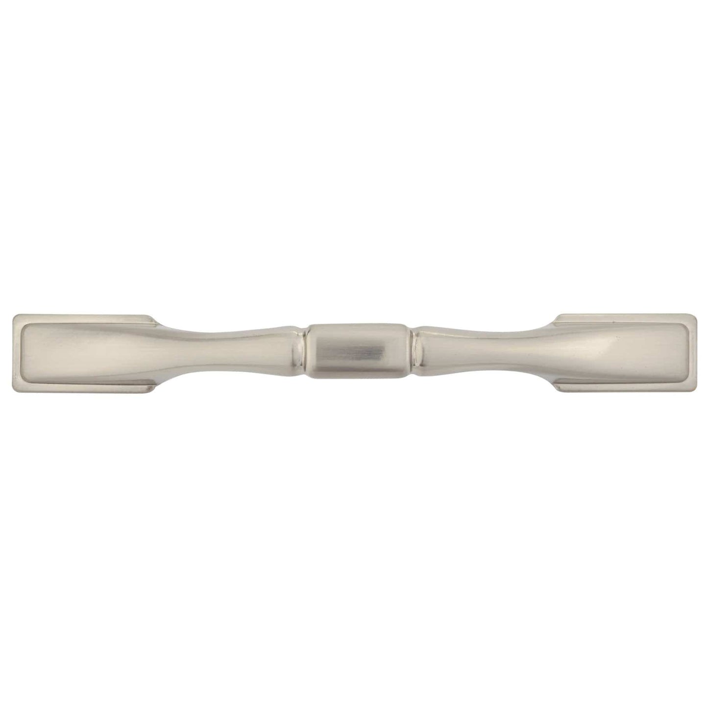 Traditional Pull, 3" Center-to-Center, Brushed Nickel alt 1