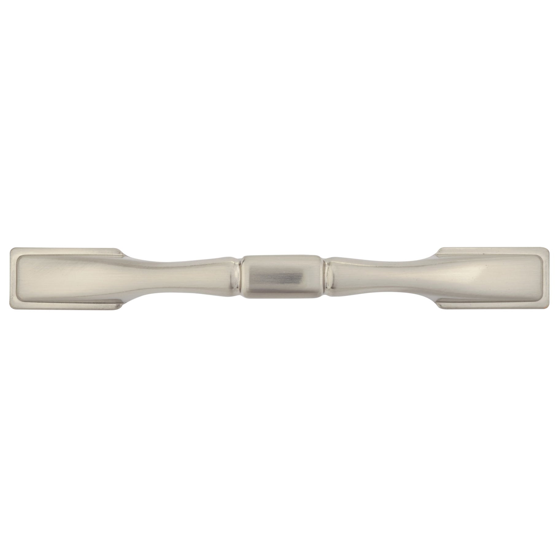Traditional Pull, 3" Center-to-Center, Brushed Nickel alt 1