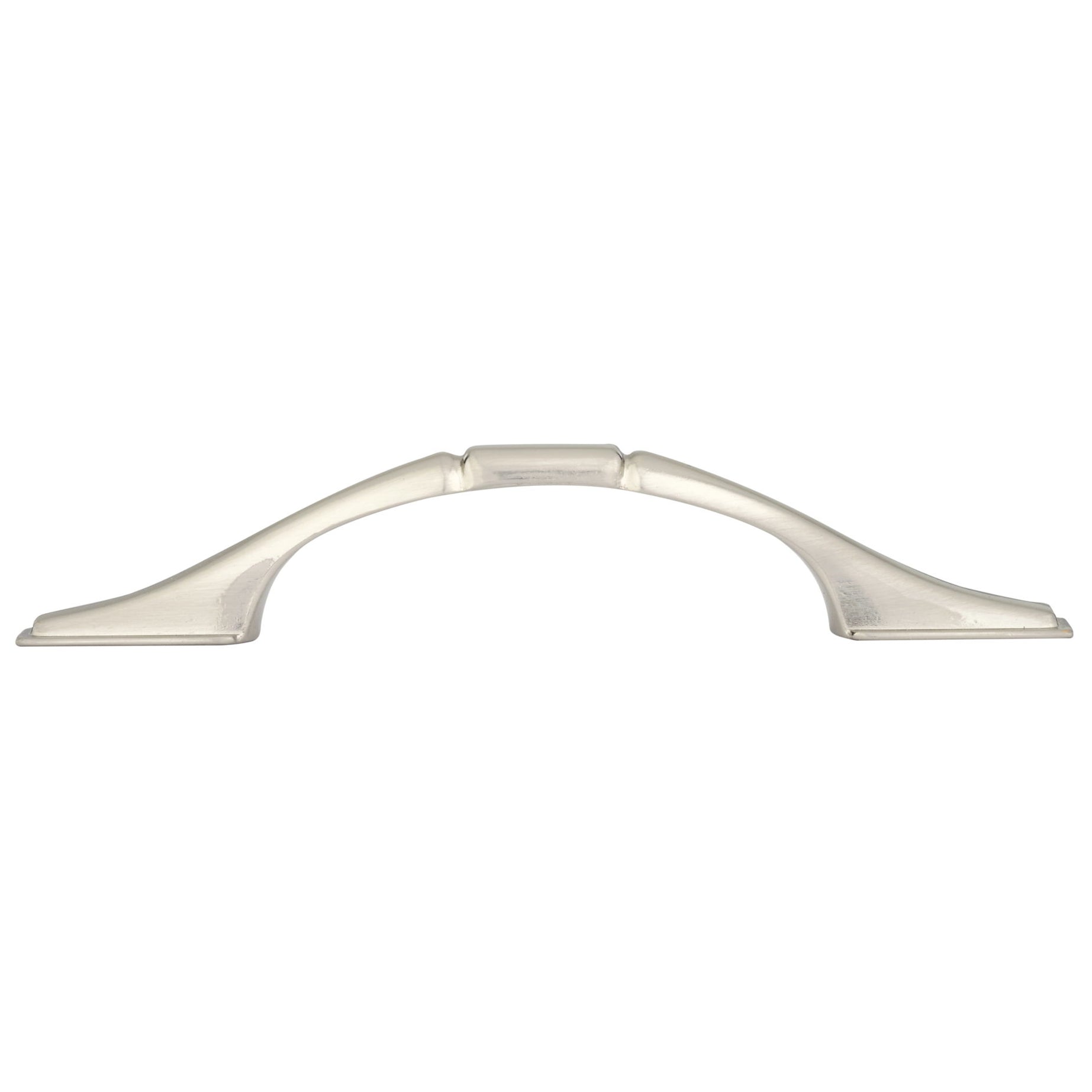 Traditional Pull, 3" Center-to-Center, Brushed Nickel alt 2
