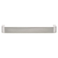 Contemporary Pull, 4" Center-to-Center, Brushed Nickel alt 0