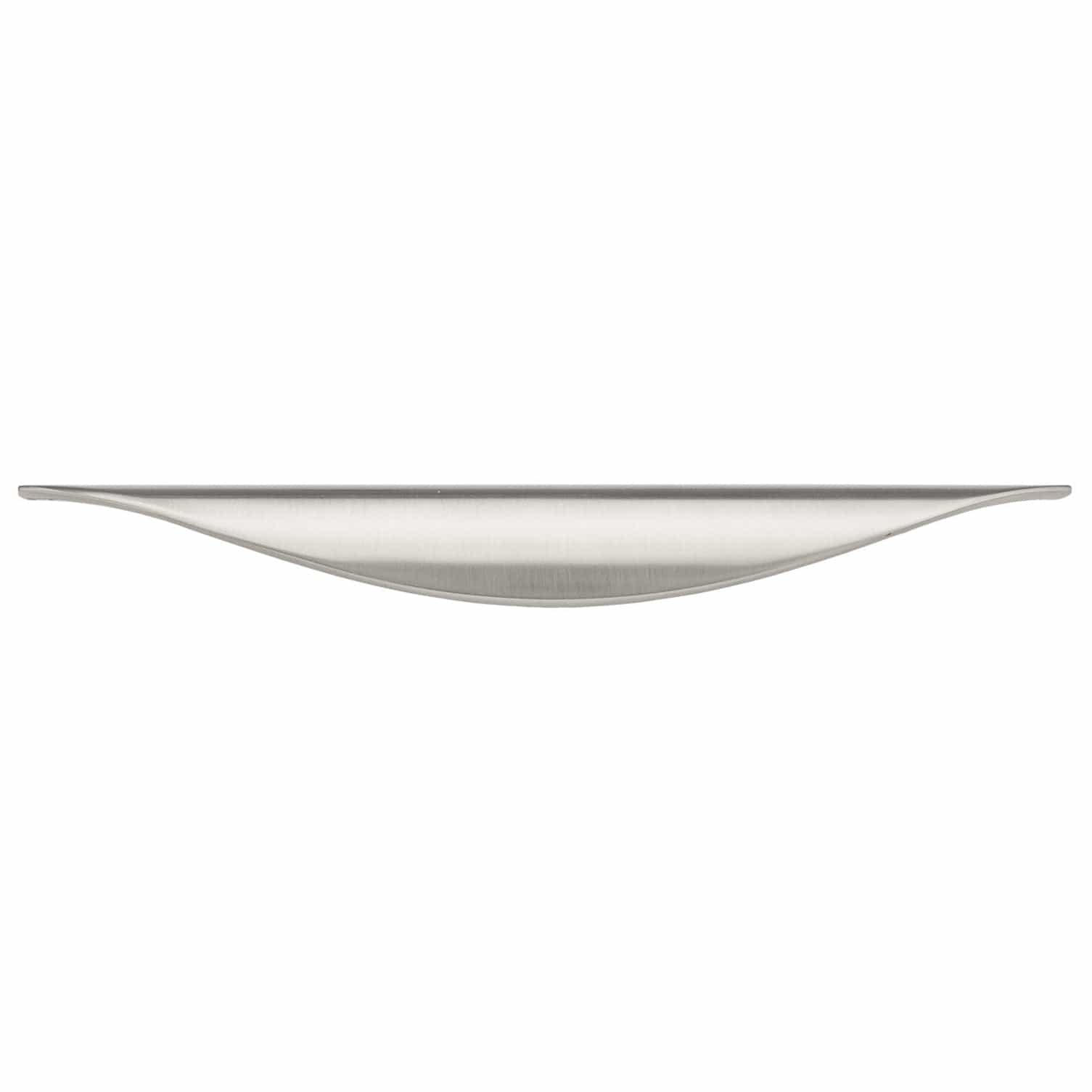 Contemporary Pull, 3-3/4" Center-to-Center, Brushed Nickel alt 0