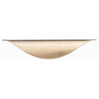 Contemporary Pull, 1-1/4" Center-to-Center, Champagne Bronze alt 0