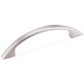 Contemporary Pull, 3-3/4" Center-to-Center, Brushed Nickel alt 0