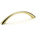 Contemporary Pull, 3-3/4" Center-to-Center, Brass alt 0