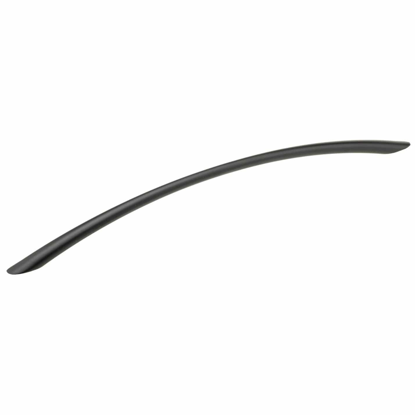 Contemporary Pull, 12" Center-to-Center, Matte Black alt 0