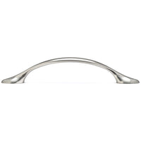 Traditional Pull, 3-3/4" Center-to-Center, Brushed Nickel alt 0