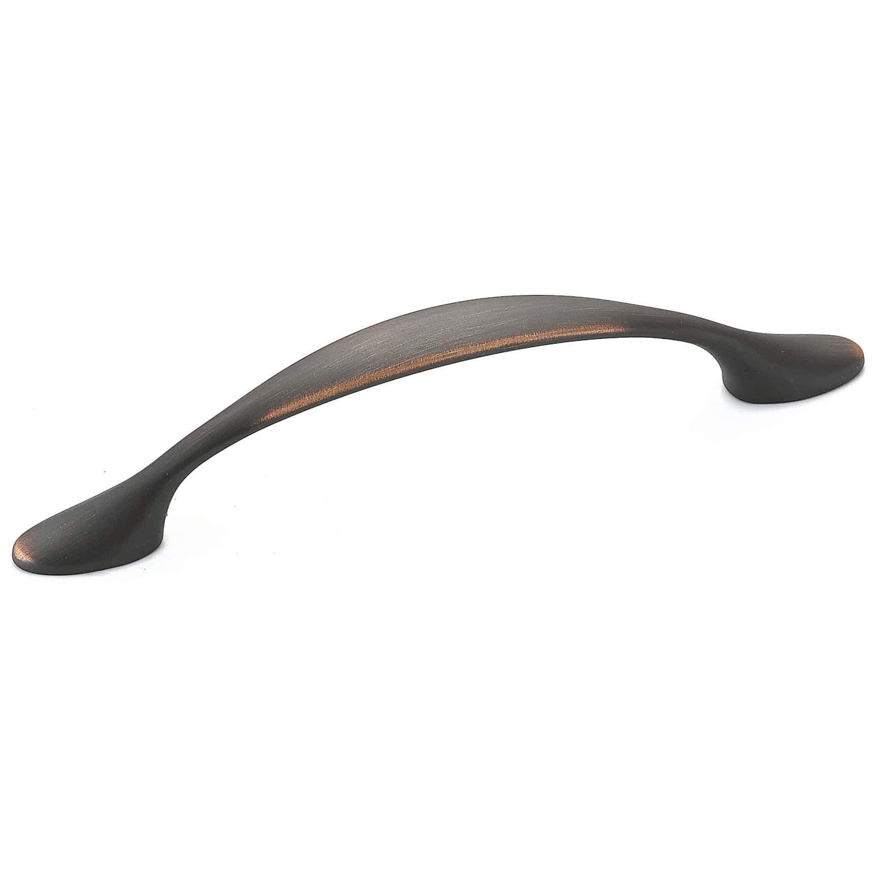 Traditional Pull, 3-3/4" Center-to-Center, Brushed Oil-Rubbed Bronze alt 0