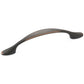 Traditional Pull, 3-3/4" Center-to-Center, Brushed Oil-Rubbed Bronze alt 0