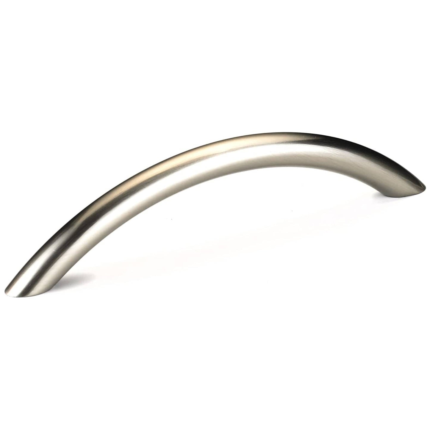 Contemporary Pull, 3-3/4" Center-to-Center, Brushed Nickel alt 0