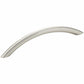 Contemporary Pull, 5-1/16" Center-to-Center, Brushed Nickel alt 0