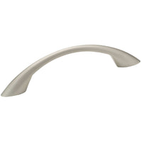 Contemporary Pull, 3-3/4" Center-to-Center, Matte Nickel alt 0