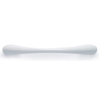 Contemporary Pull, 3-3/4" Center-to-Center, White alt 0