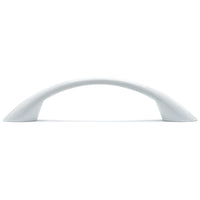 Contemporary Pull, 3-3/4" Center-to-Center, White alt 0